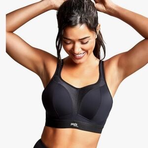 Panache Black Boundless Wireless Sports Bra
